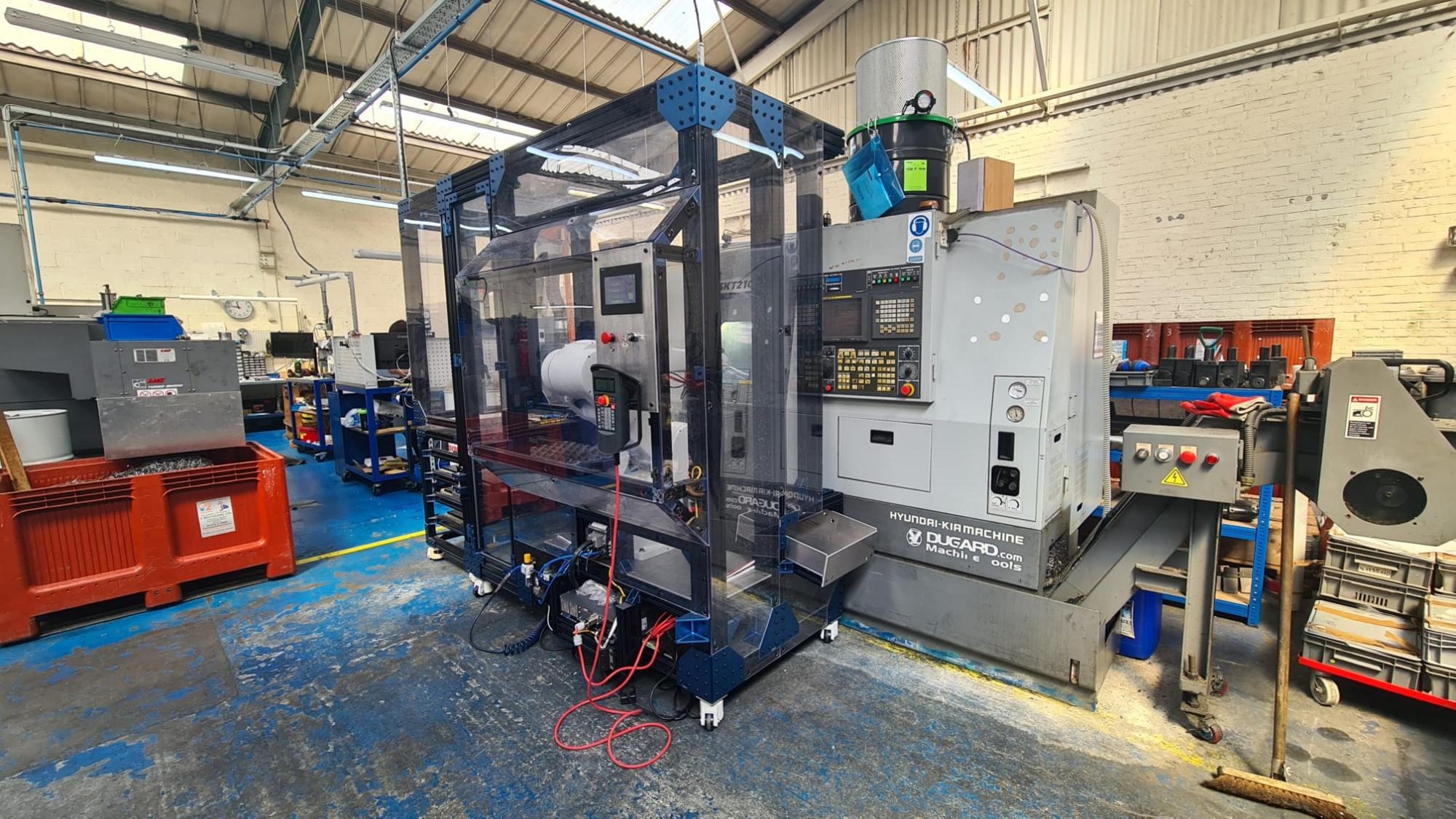 Harris RCS High Mix CNC Robot Tending