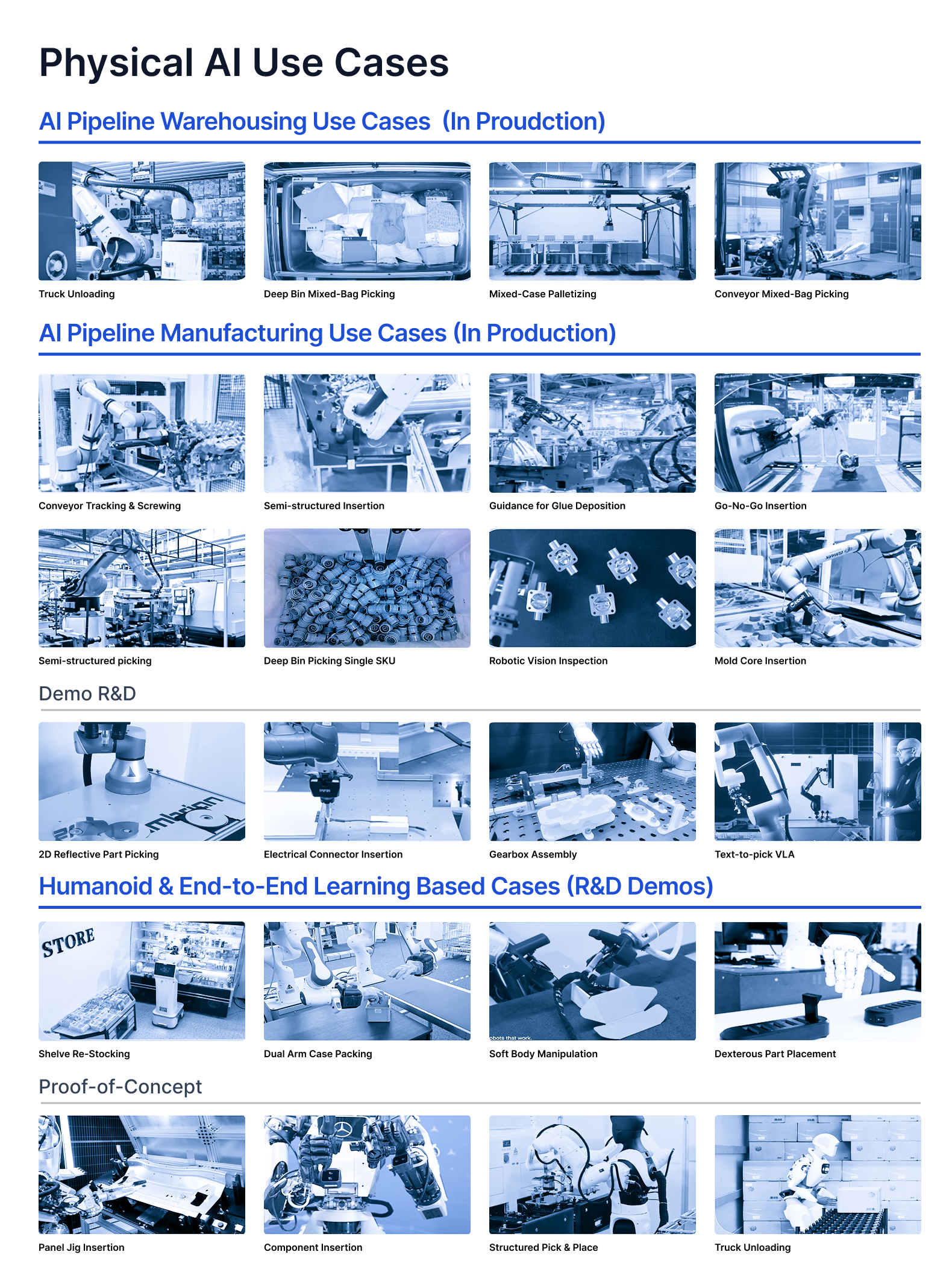 Physical AI Use Cases
