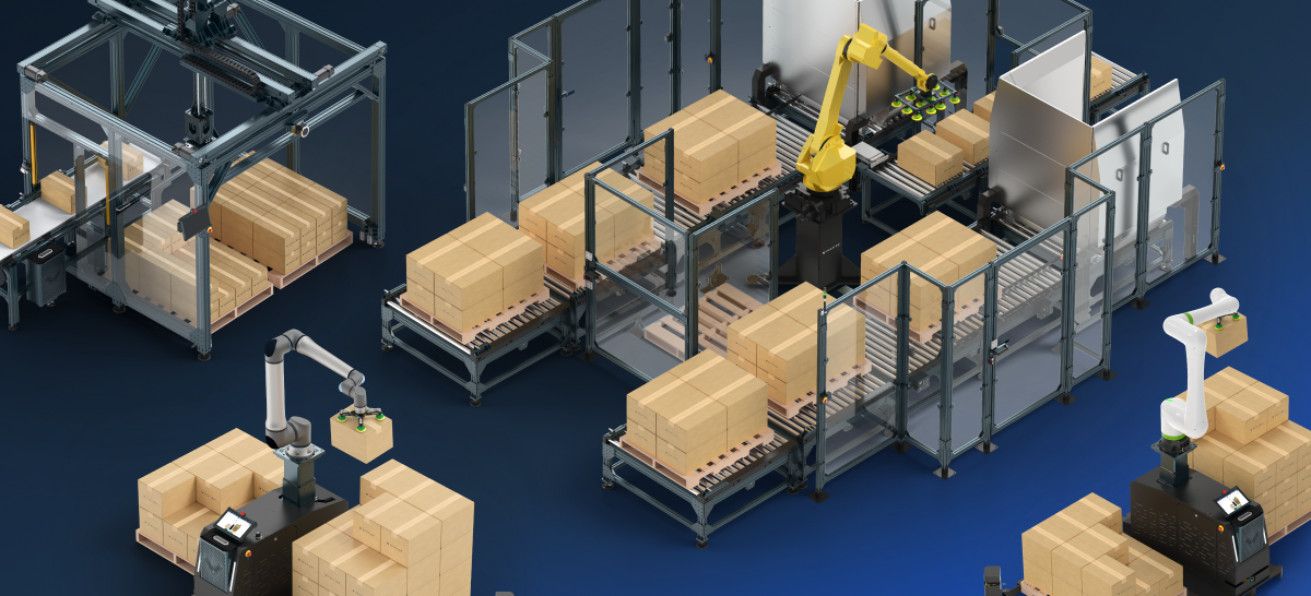 Cobot vs Industrial Palletizers for Manufacturing Automation