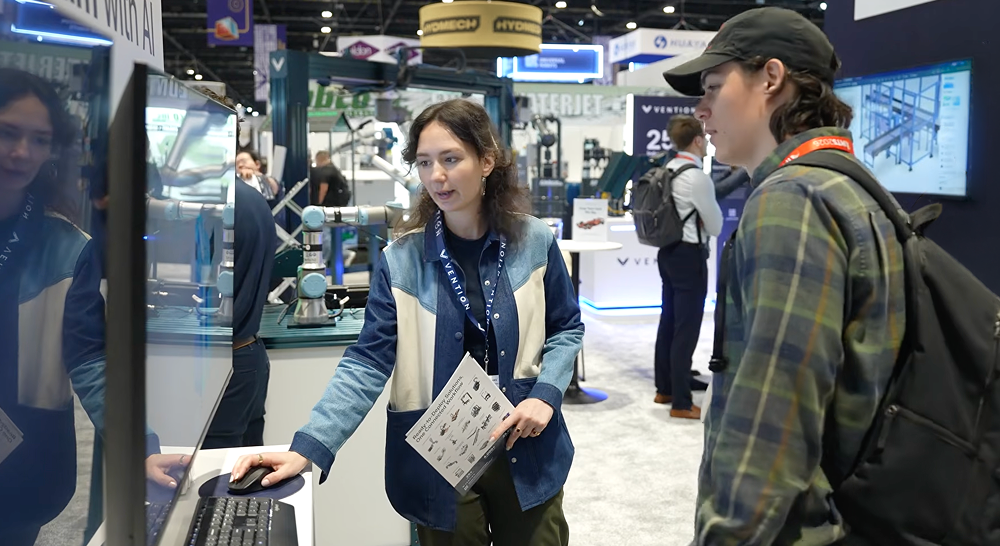 Vention's MachineAgent Demo at IMTS 2026