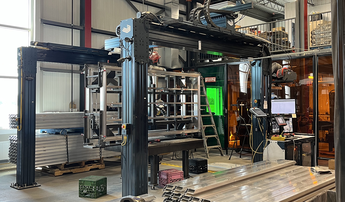 Heavy Duty Cell with Double Walled Aluminum Profiles