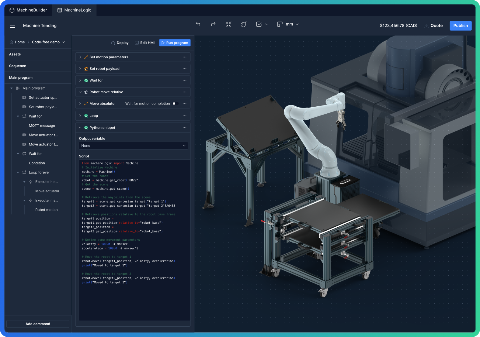 MachineLogic Programming With Agentic AI for Manufacturers