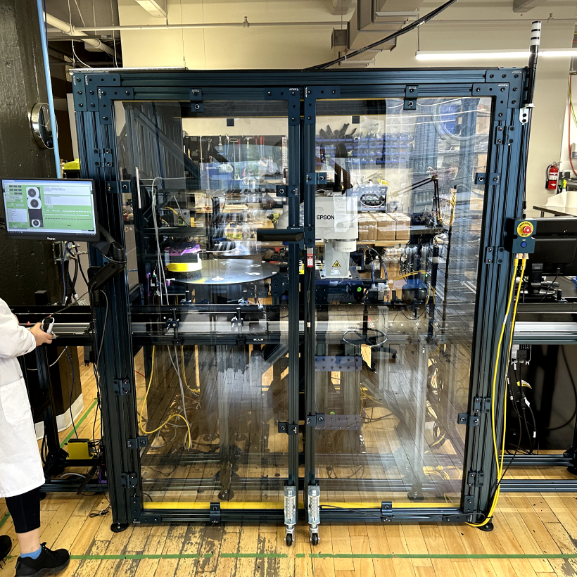 Dual pick-and-place system for inspection and packaging