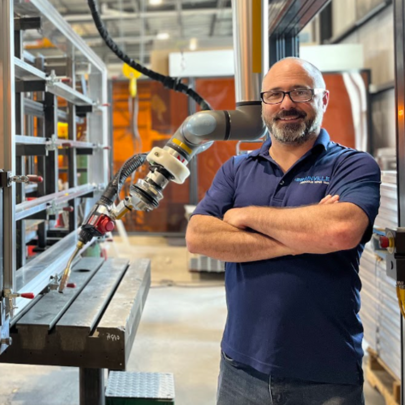 Tackling Welder Shortages with an 8-Axis Overhead Welding Robot