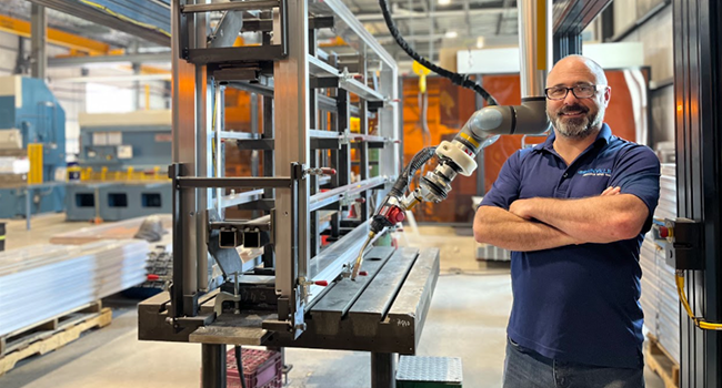 Tackling Welder Shortages with an 8-Axis Overhead Welding Robot