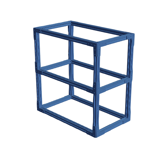 Industrial shelving, 1035mm (1 Shelf)