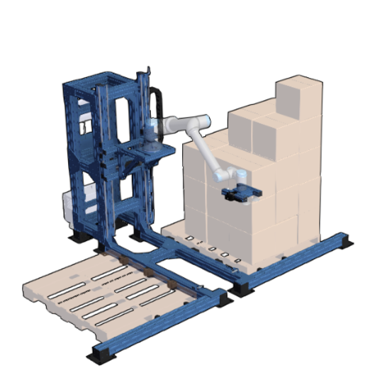 Heavy-Duty Cobot Palletizer with UR10