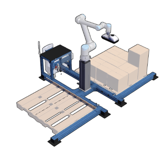 Cobot Palletizer with UR