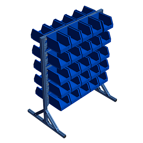 Double Sided Bin Rack | Vention